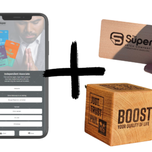 Power pack + NFC business card + Cube